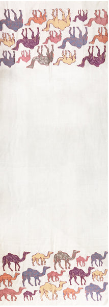 CAMEL WRAP (CREAM/ MULTI)