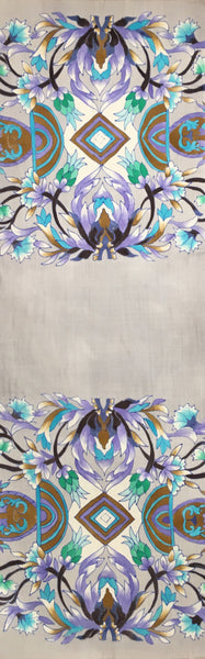 CLAIR WRAP (GREY/ MULTI)