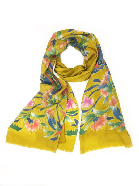 CLAIR WRAP (MUSTARD/ MULTI)