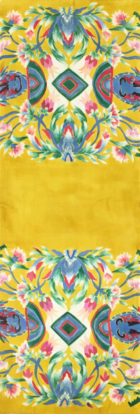 CLAIR WRAP (MUSTARD/ MULTI)