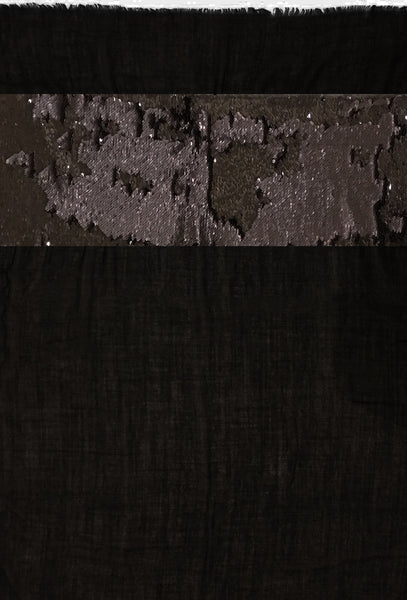 EMELIE BLOCK WRAP (BLACK)