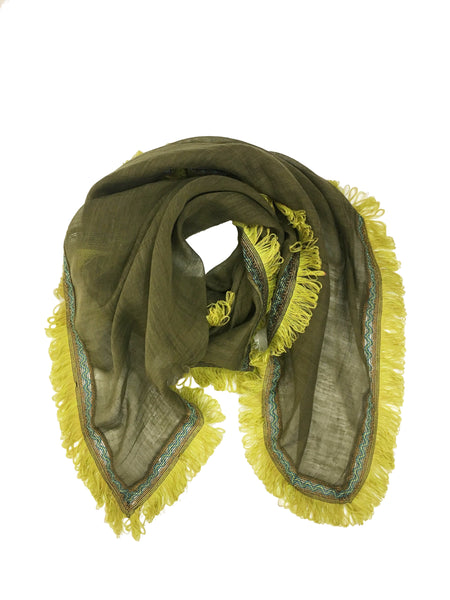 GABBY SCARF (OLIVE)