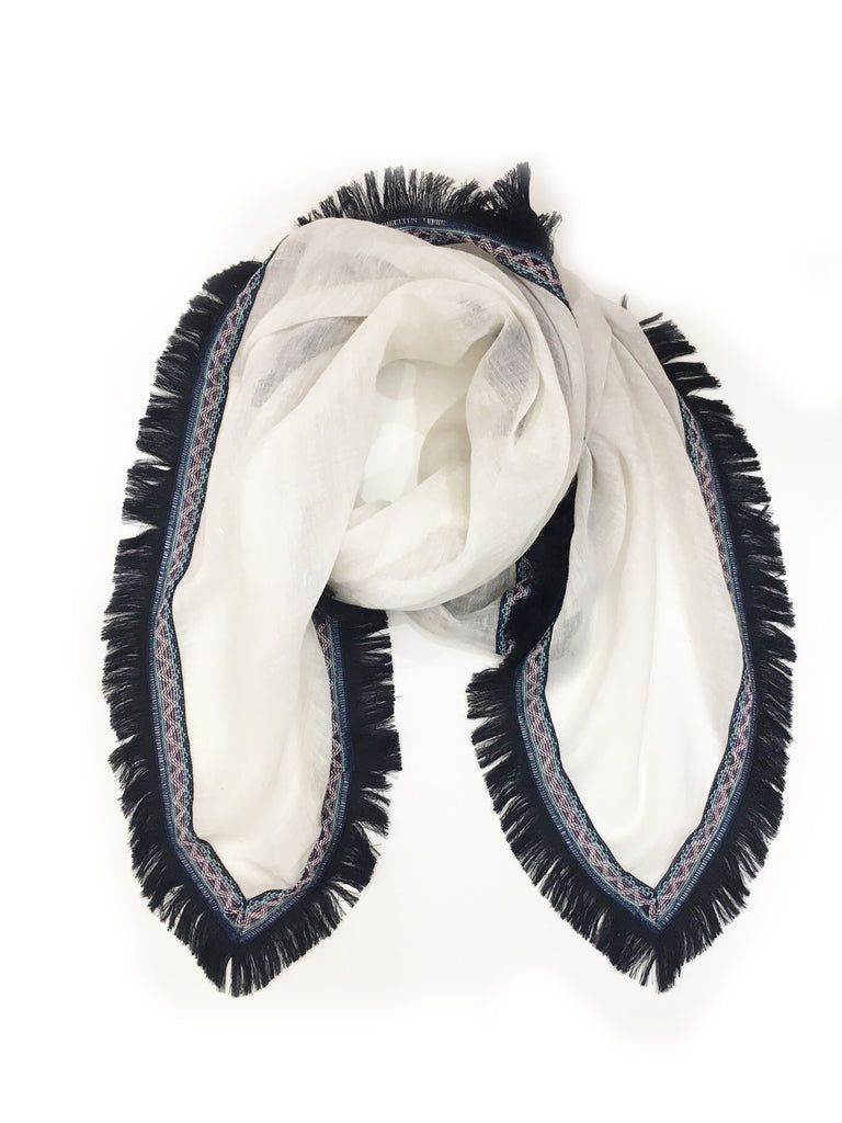 GABBY SCARF (CREAM)