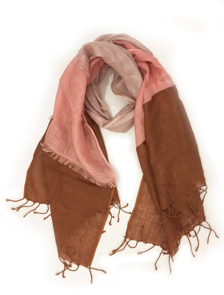 GIGI WRAP (COPPER/ TEA ROSE/ PUMICE STONE)
