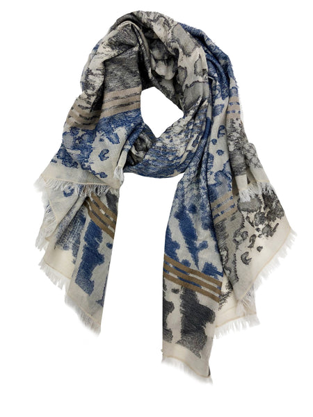 JESSICA WRAP (BEIGE/ BLUE/ GREY)