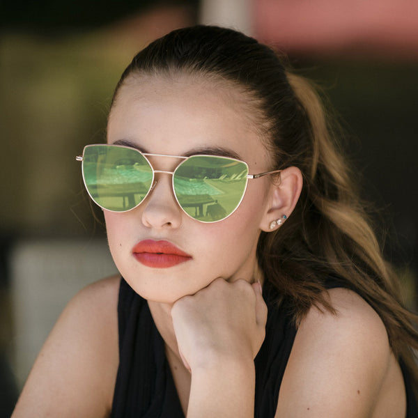 MILA SUNGLASSES (ROSE GOLD)