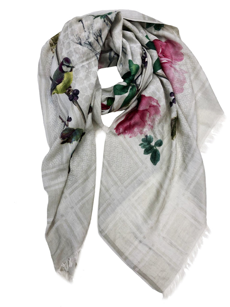 MOCKINGBIRD WRAP (BEIGE/ MULTI)