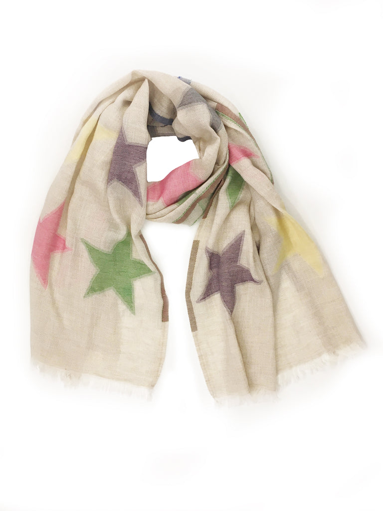 JACQUARD STAR WRAP