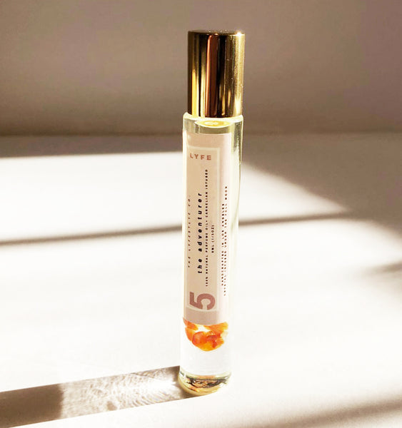 lyfe perfume numerology 5 "The Adventurer"