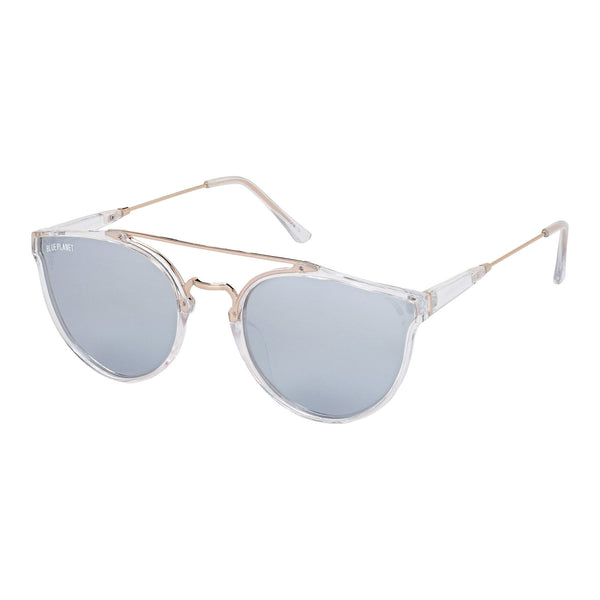 ROMI UNISEX SUNGLASSES (CLEAR)