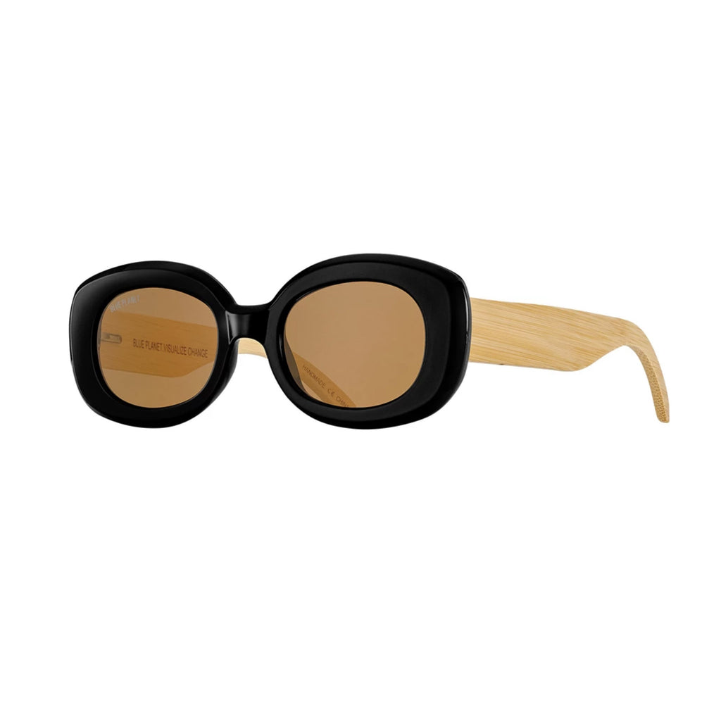 RYE SUNGLASSES (Black Onyx / Brown / Natural Bamboo)