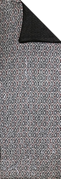 SEQUIN PYTHON WRAP (LARGE, BLACK/ RED)