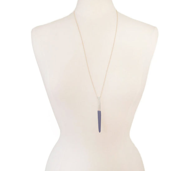 ARAYA NECKLACE (WHITE/ LILAC)