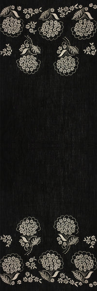 HYDRANGEA WRAP (BLACK)